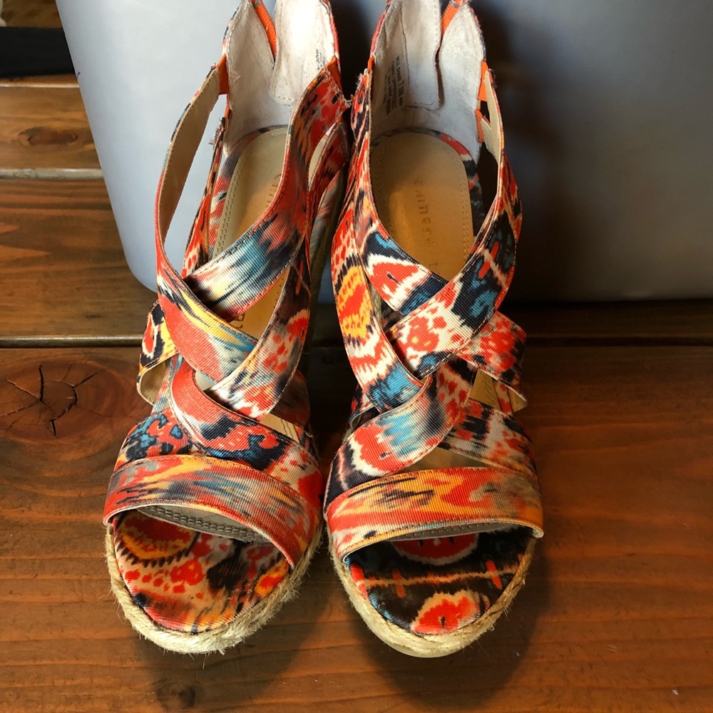Chinese Laundry platform wedges Sz 7.5 - Picture 8 of 8